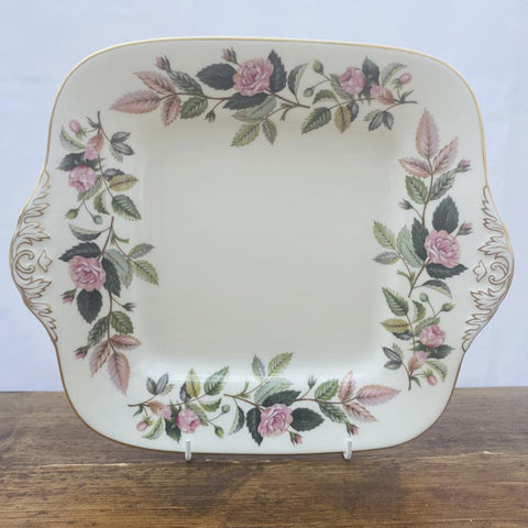 Wedgwood Hathaway Rose Square Cake Plate