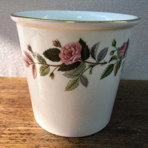 Wedgwood Hathaway Rose Flower Pot