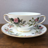 Wedgwood Hathaway Rose Soup Cup & Saucer