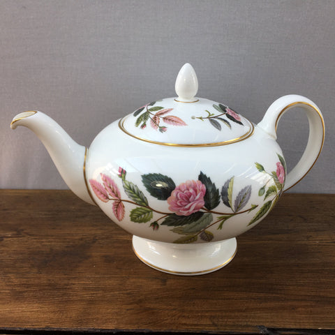 Wedgwood Hathaway Rose Teapot, 1.75 Pint