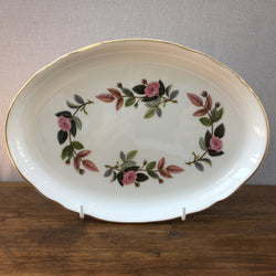 Wedgwood Hathaway Rose Dressing Table Tray, 9.5"