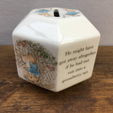 Wedgwood Peter Rabbit Hexagonal Money Box