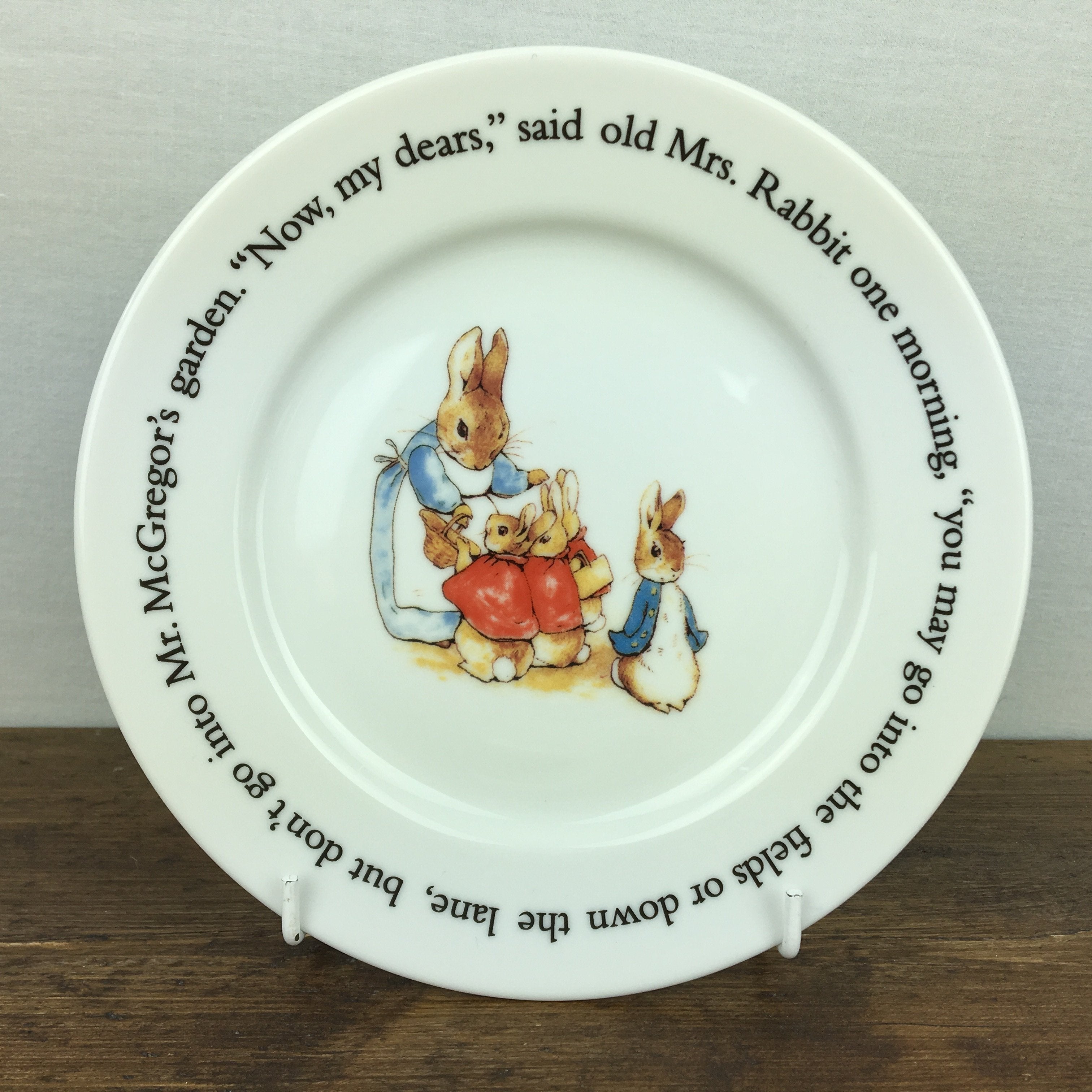 Peter rabbit wedgwood plate best sale