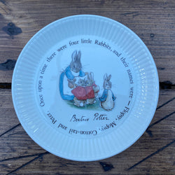 Wedgwood Peter Rabbit Ribbed Tea Plate