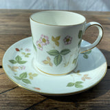 Wedgwood Wild Strawberry  Espresso Cup and Saucer